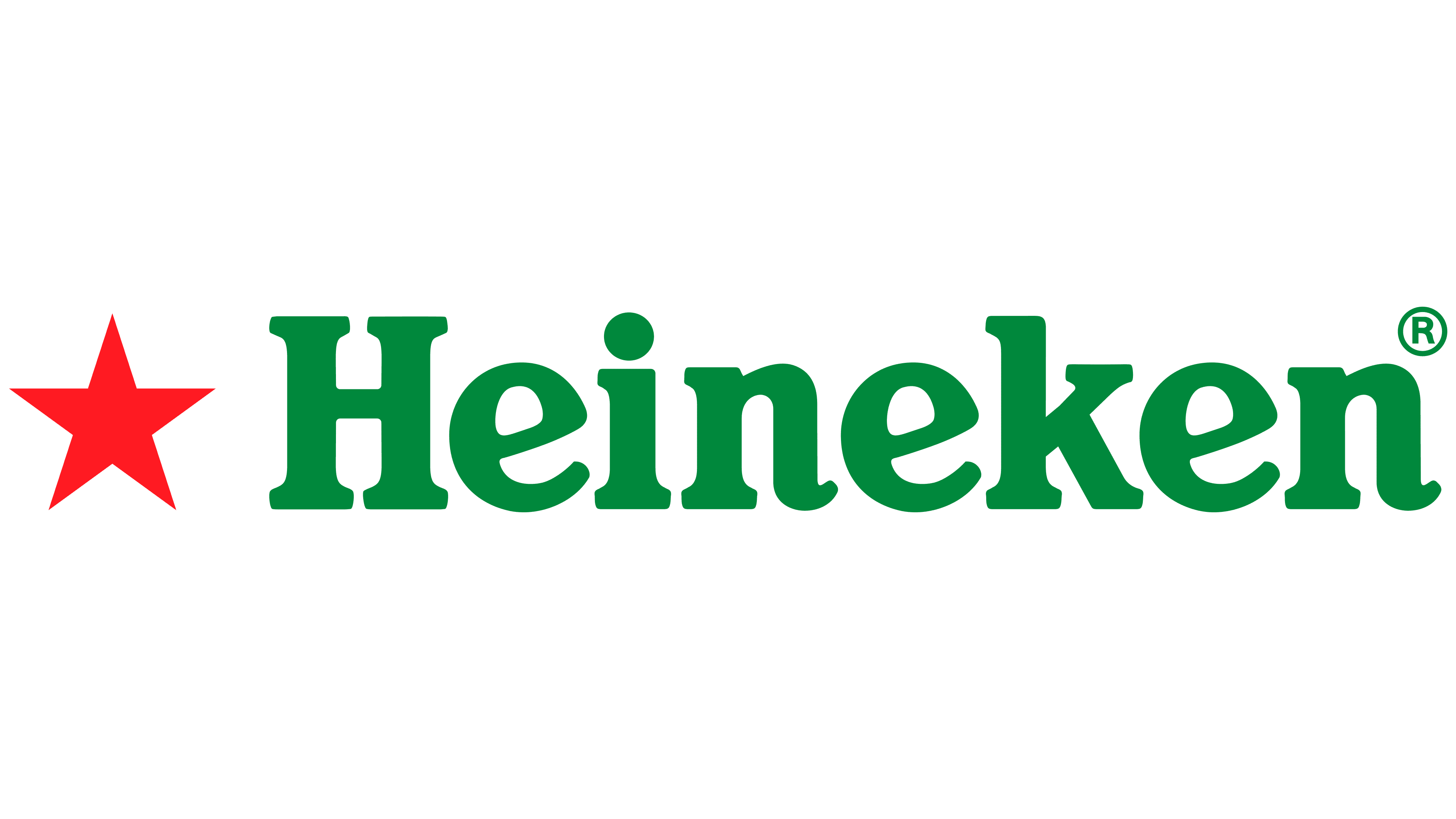 Heineken graphic as one of the best brand logo examples