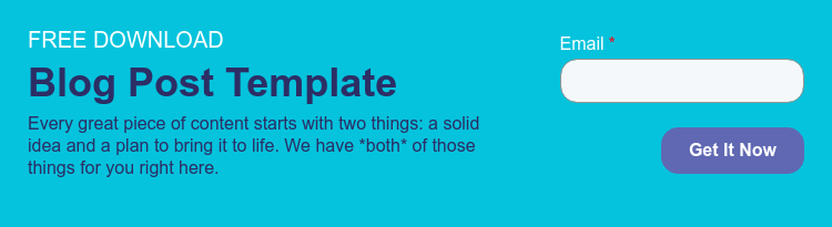 FREE DOWNLOAD Blog Post Template Every great piece of content starts with two things: a solid idea and a plan to bring it to life. We have *both* of those things for you right here.  
